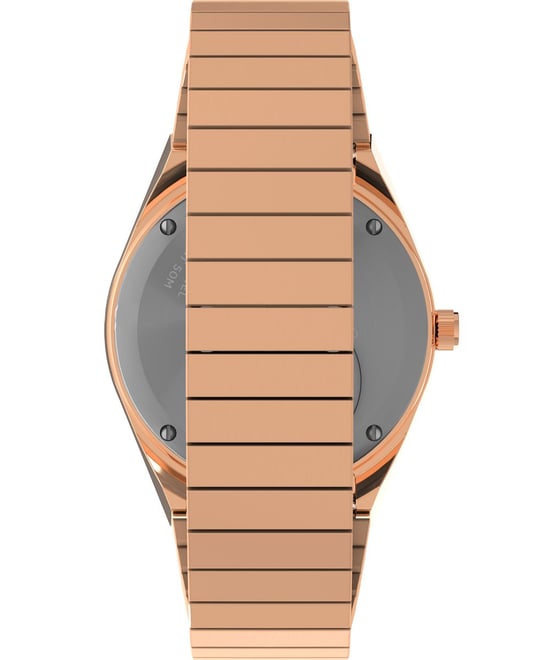 Timex Q Wiederauflage Damen Armbanduhr Rose Gold TW2W10700 - Image 2