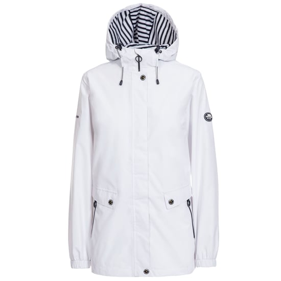 Trespass Womens/Ladies Flourish Wasserdichte Jacke (Weiß) - Image 1