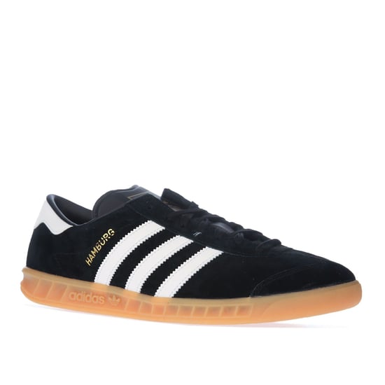 Men's adidas Originals Hamburg Trainers in Black