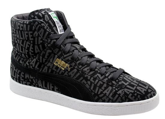Puma Suede Mid X Stuck up X Alife Mens Trainers Black Lace Up 358866 01 D29