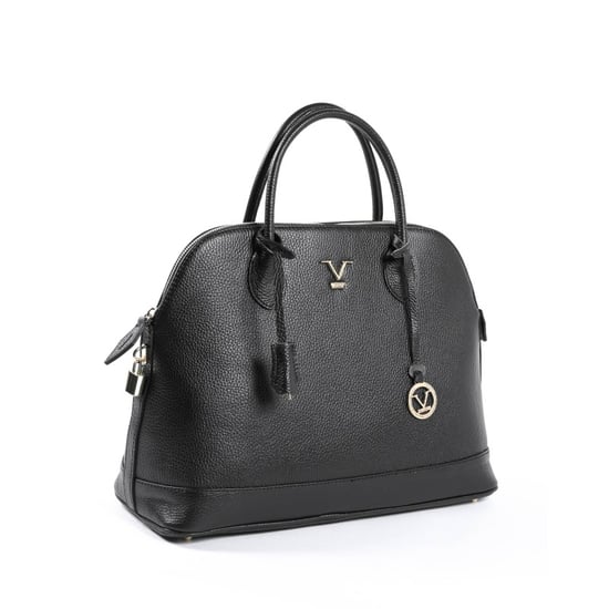 V Italia Damen Handtasche Schwarz BC10880 Dollaro Nero - Image 2