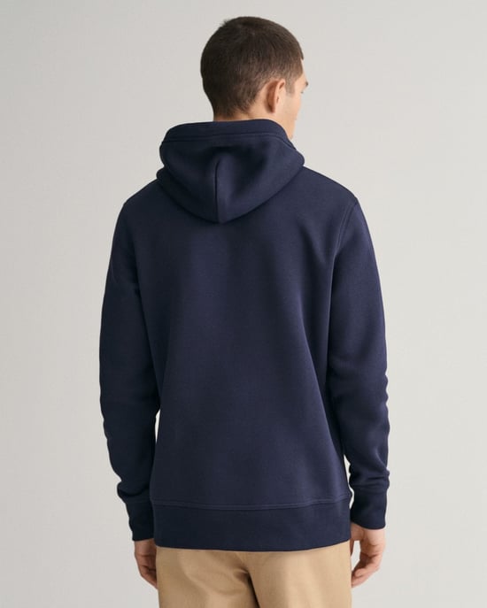 Gant Regular Archive Shield Hoodie Sweatshirt - Image 2
