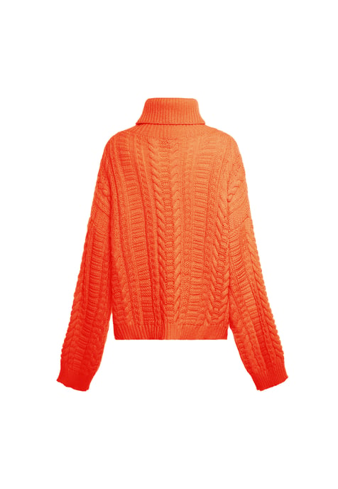 Mymo Pullover Damen orange - Image 2