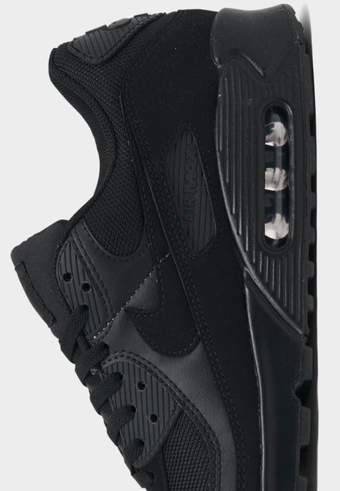 Nike Air Max 90 Freizeitschuhe für Herren in Schwarz/Schwarz - Image 3