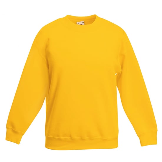 Fruit Of The Loom Kinder Pullover Premium 70/30 (Sonnenblume) - Image 1