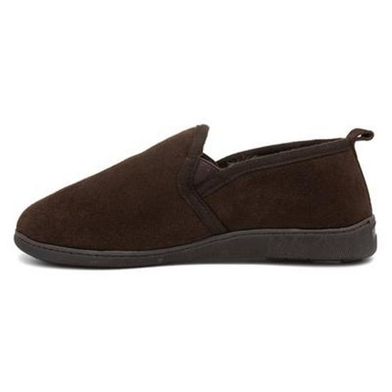 Hush Puppies Herren Arnold Slip On Leder Pantoffel (Braun) - Image 3