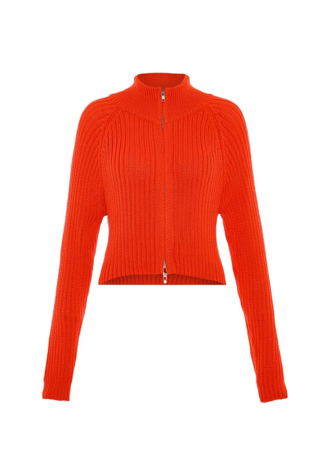Mymo Strickjacke Damen koralle - Image 1