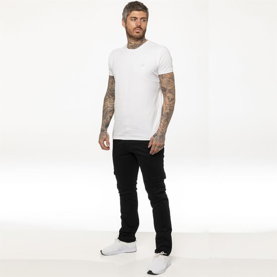 Enzo Herren Cargo Combat Chinos - Image 5