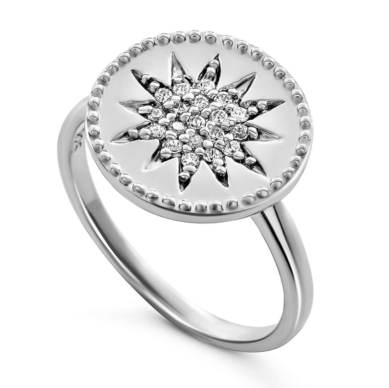 Orphelia 'Shine' Women's 925 Sterling Silver Ring - Silver ZR-7576