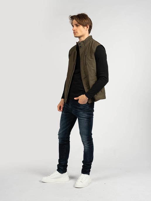 Geox sans manches Vincit Pour des hommes Vert - Image 5