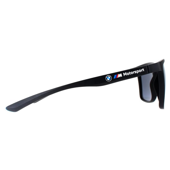 BMW Motorsport Square Mens Matte Black Smoke Polarized BS0015