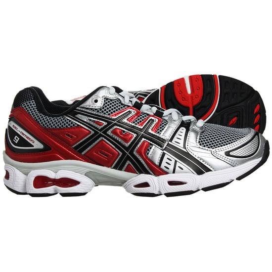 Asics Gel-Nimbus 9 Herren Silber Sneakers - Image 4