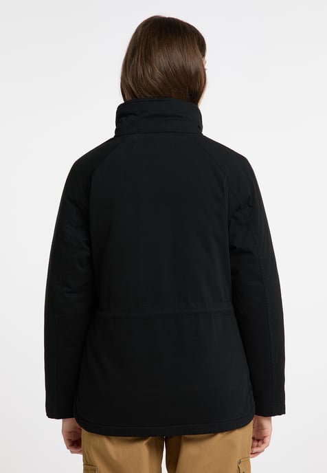 Dreimaster Winterjacke Damen Schwarz - Image 4
