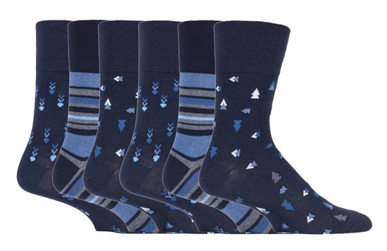 Gentle Grip - 6 Paar Herren Gentle Grip nicht elastische Socken - SOMRJ577 - Image 1