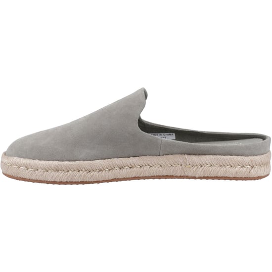 TOMS Santiago Mule Leder Herren Hausschuhe in Vetiver-Grau - Image 4
