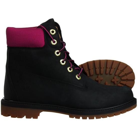 Timberland Heritage 6-Zoll Damen Schwarz Stiefel - Image 4