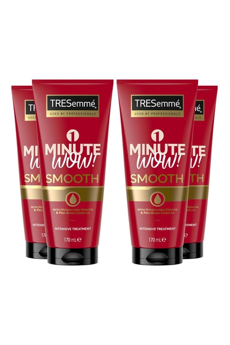 WOW Smooth Intensive 'Hair Treatment', 4 Pack of 170ml