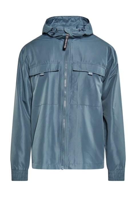 Schmuddelwedda Anorak Herren Grau-Blau - Image 1