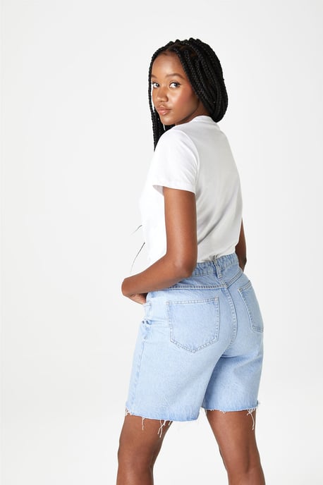 Blue Bermuda Short