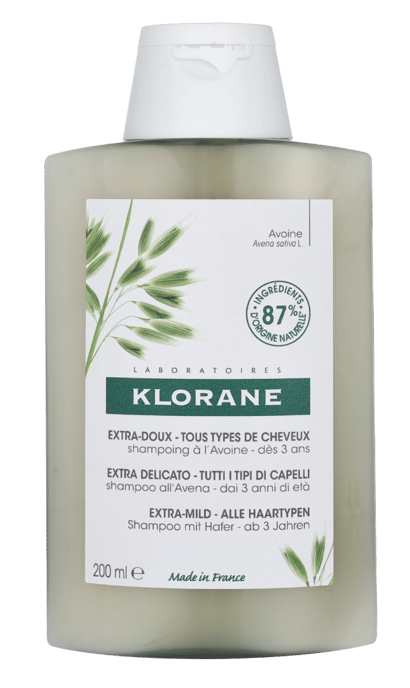 Klorane Ultra-Gentle Shampoo With Oat Milk. - Image 1