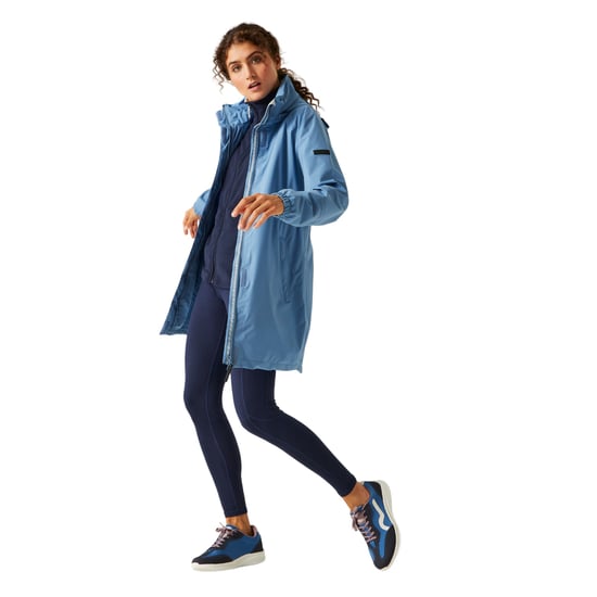 Regatta Womens/Ladies Sagano Waterproof Jacket (Coronet Blue/White)