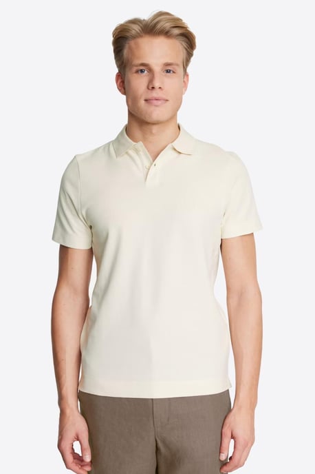 Cotton Pique Polo Shirt - Image 1