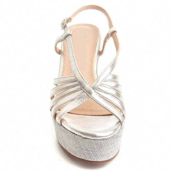 Montevita Wedge Sparto Sandale Wesparto5 in Silber - Image 4