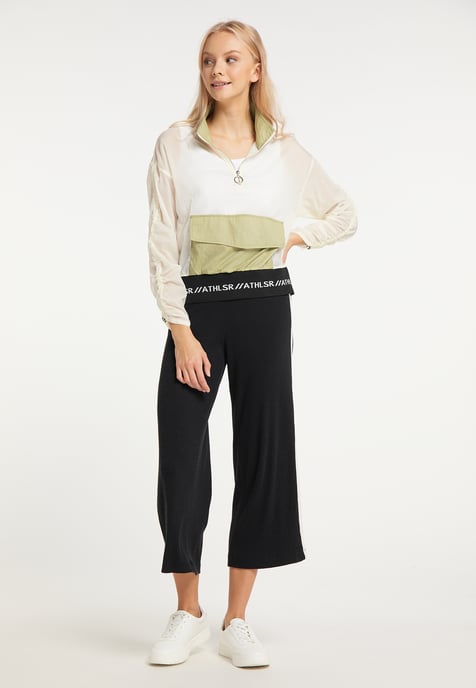 Mymo Windjacke Damen Olivenwollweiß - Image 2
