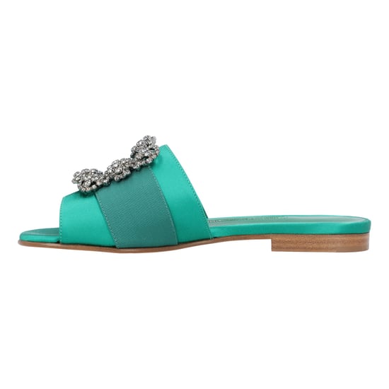 Manolo Blahnik Martamod Flach Grün - Image 6