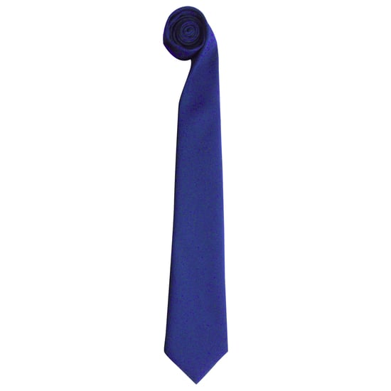 Premier Krawatte - Einfarbige Herren-Arbeitskrawatte (2er-Pack) (Royal) - Image 1