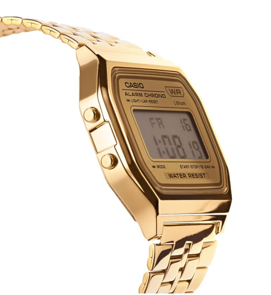 Casio Casio Collection Vintage Unisex Gold Uhr A158WETG-9AEF - Image 3