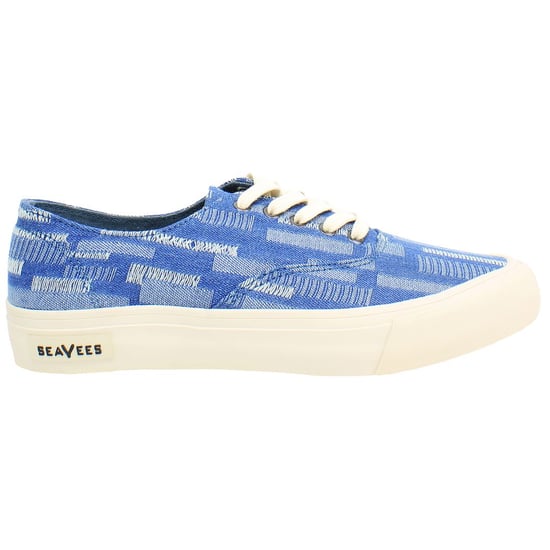 Seavees Legend Stickerei Damen Blaue Schuhe - Image 1