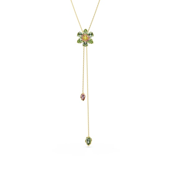 Swarovski 'Idyllia F Florere' Damen Halskette aus vergoldetem Metall - Gold 5717158 - Image 1