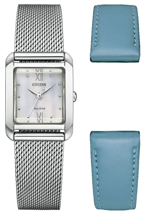 Citizen Damen-Silberuhr EW5590-62A - Image 1