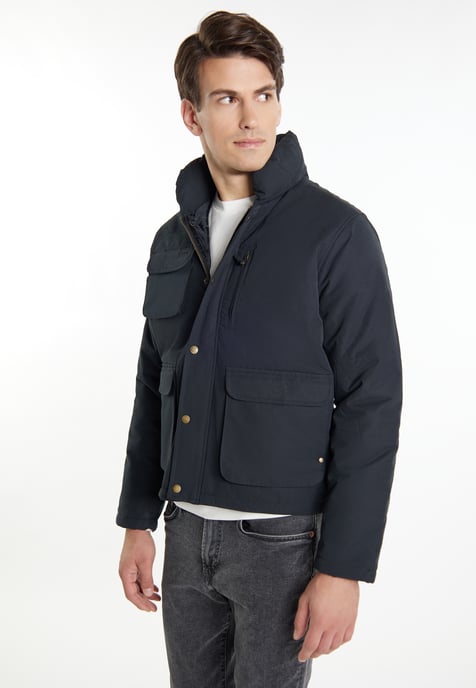 Mo Wattierter Blouson Herren Schwarz - Image 3