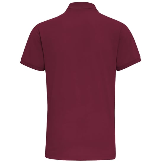 Asquith & Fox Herren Kurzarm Performance Blend Polo Shirt (Burgund) - Image 2