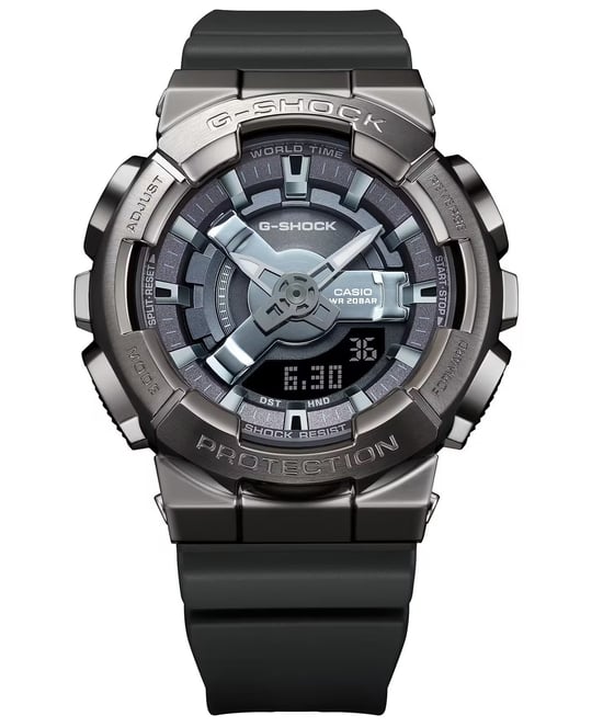 Casio G-Shock Damen Grau Uhr GM-S110B-8AER - Image 2