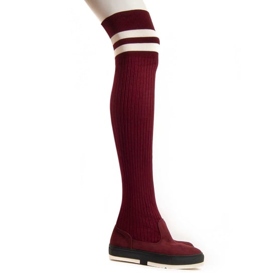 Montevita Hohe Stiefel Bottavita3 Bordeaux - Image 1