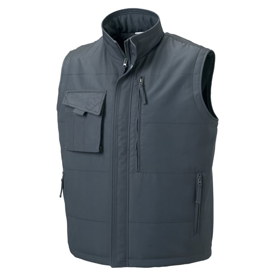 Russell Herren Gilet Jacke (Convoy Grau) - Image 1