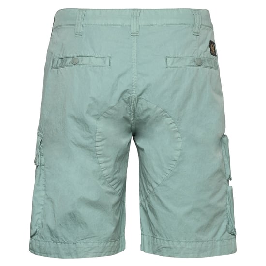 Belstaff Hacker Steel Green Cargo Shorts