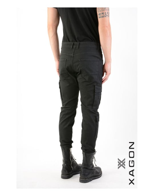 Xagon Hose Cargo Herren schwarz - Image 4