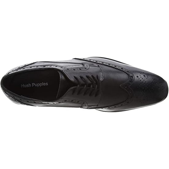 Hush Puppies Jungen Elliot Leder Brogues (Schwarz) - Image 4