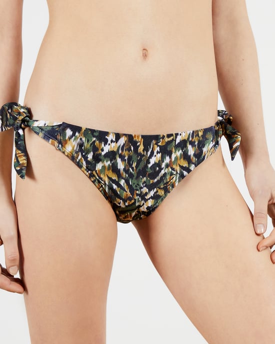 Ted Baker Flatley Wide Tie Side Bikini Pant, Khaki