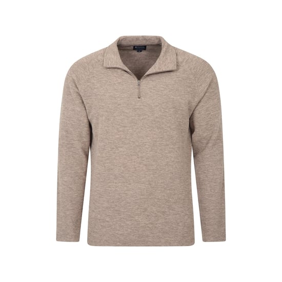 Mountain Warehouse Mens Snowdon II Fleece Top (Light Brown)