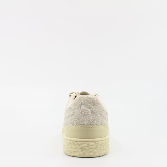 Puma Sampson Rhude Beige Textile Mens Lace Up Trainers 371392 01