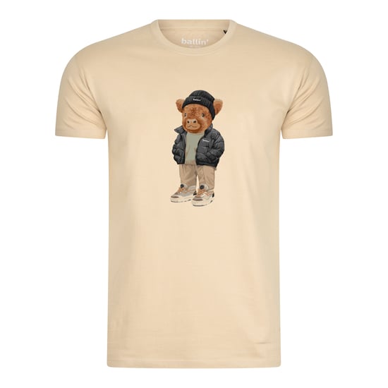 Herren-T-Shirt von der Marke Ballin Est. 2013. Diese Hemden von Ballin Est. 2013 sind aus 100% Baumwolle gefertigt und haben eine normale Passform. Die weiche Baumwolle sorgt für hohen Tragekomfort. Marke: Ballin Est. 2013Modellname: Cool Cow TeeKategori - Image 1