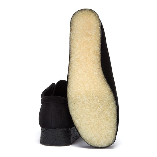 Clarks Originals Wallabee Suede Damen Schuhe - (Schwarz) - Image 4