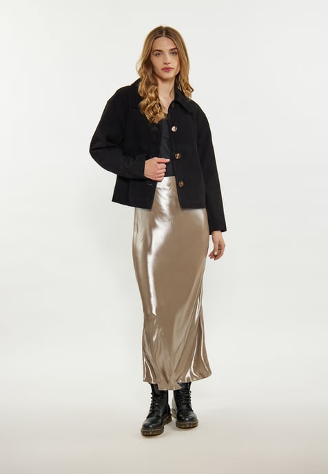 Dreimaster Jacke Damen schwarz - Image 2