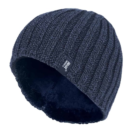 Heat Holders - Herren Fleece gefütterte gerippte Wintermütze - Image 1