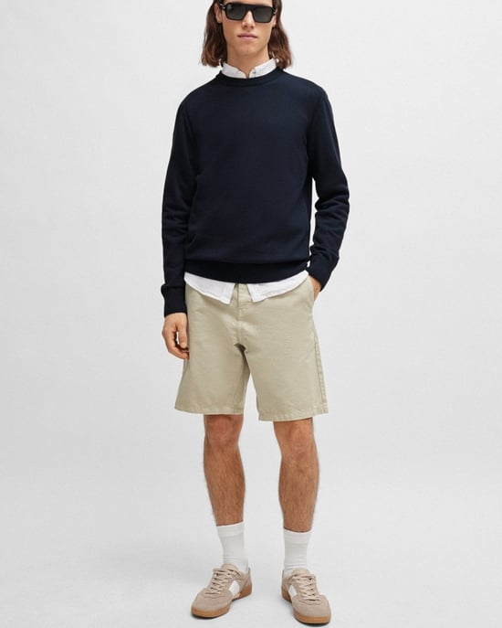 BOSS Orange Asac C Herren Rundhals-Pullover - Image 2
